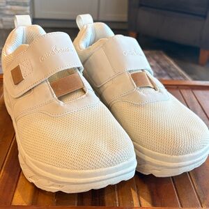 Orthocomfoot Orthopedic Diabetic Wide Walking Shoe Arch Support Velcro Womens 42
